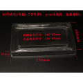 Accept Custom PVC Black Blister Plastic Electron Tray in China